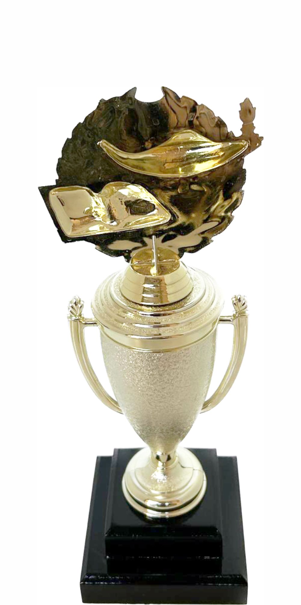 Lamp Of Knowledge Lamp Wreath Trophy 300mm