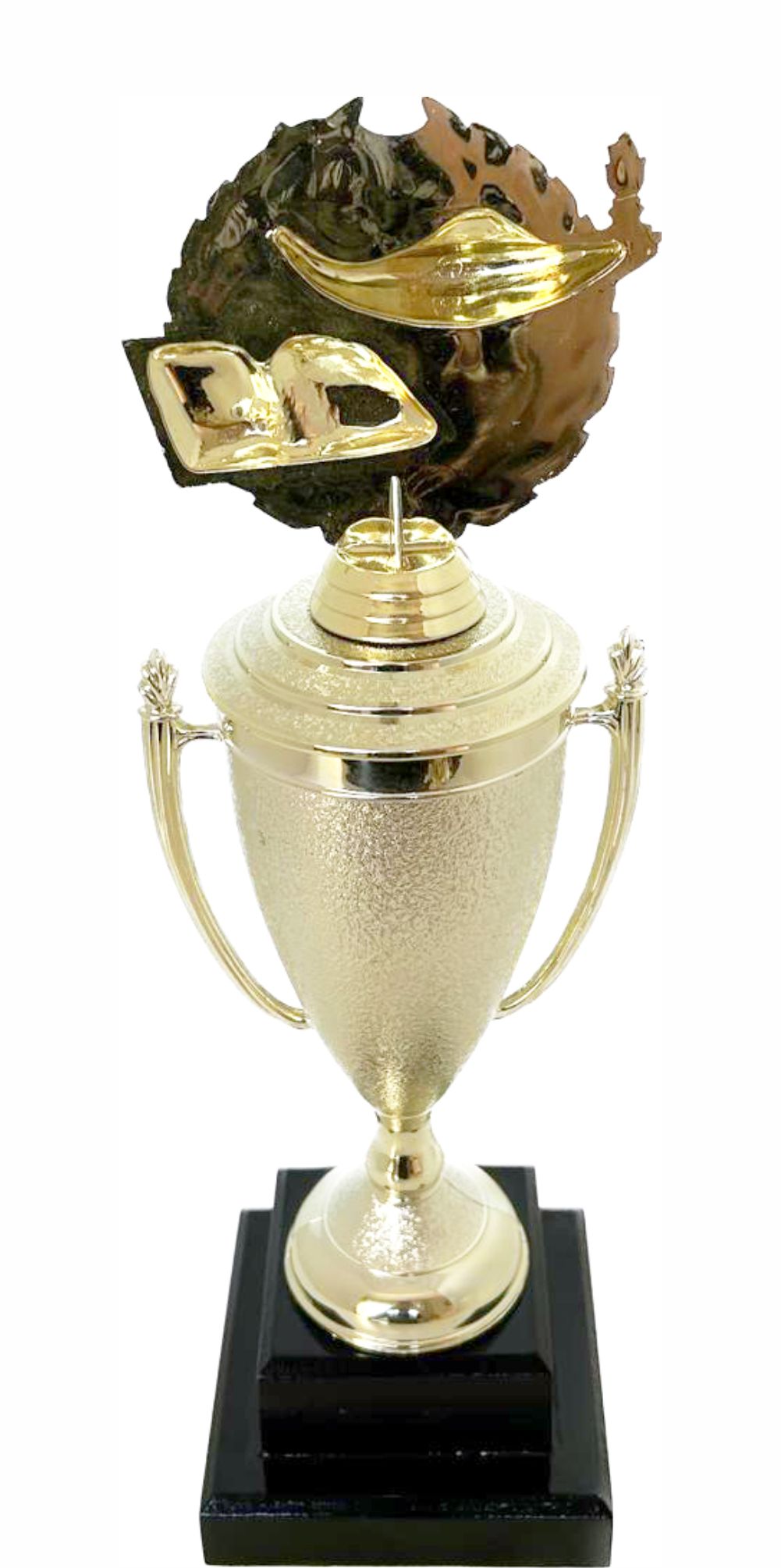 Lamp Of Knowledge Lamp Wreath Trophy 340mm
