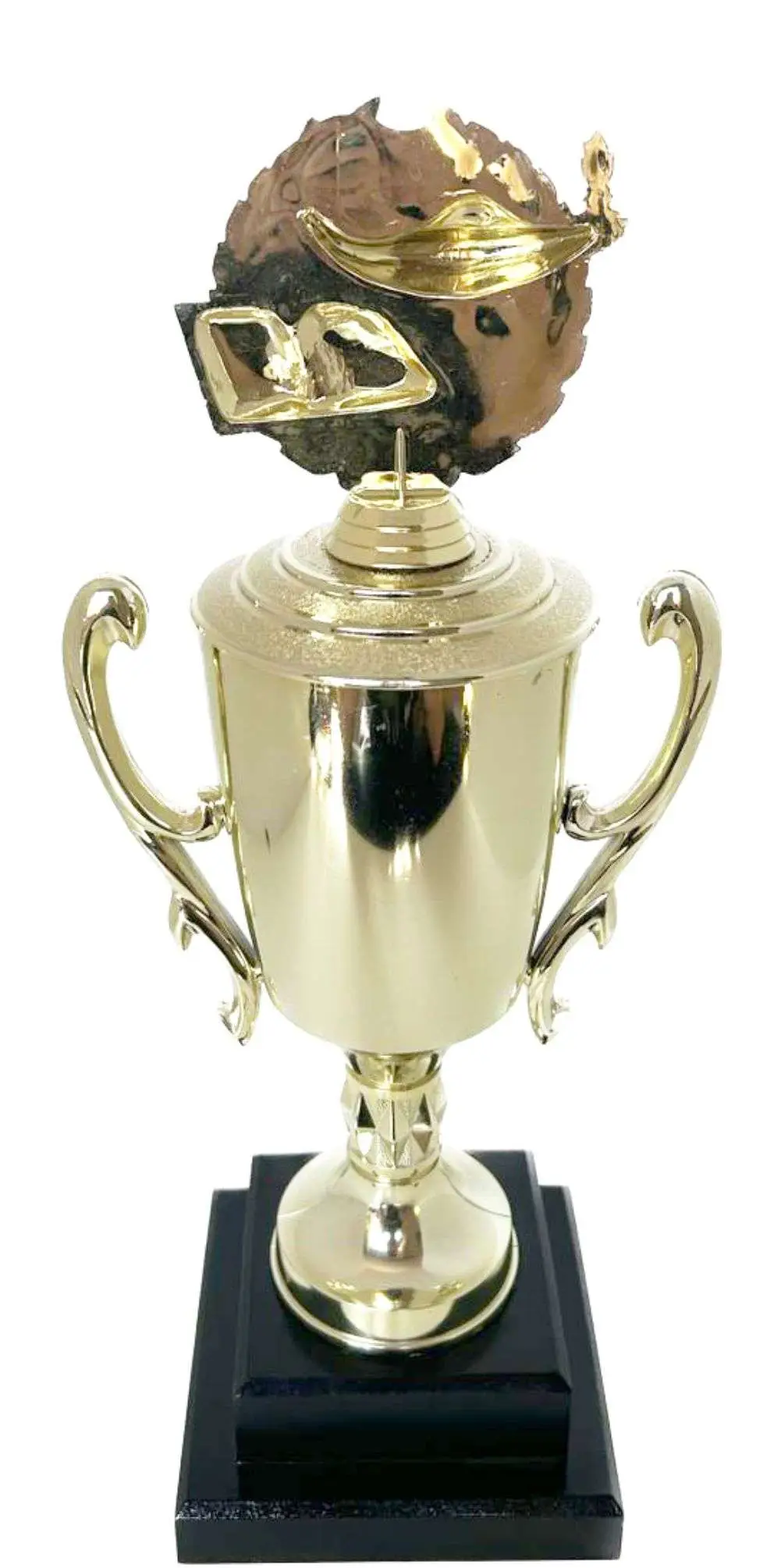 Lamp Of Knowledge Lamp Wreath Trophy 340mm