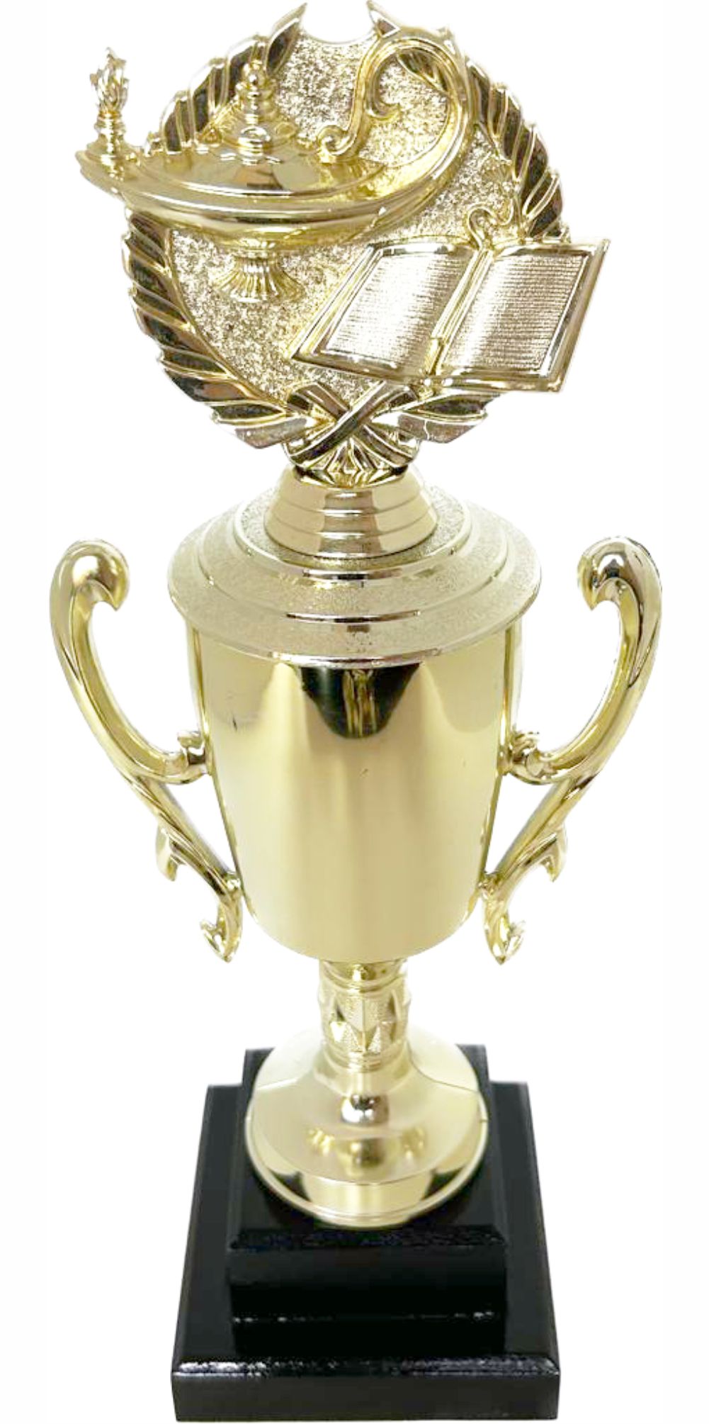 Lamp Of Knowledge Lamp Wreath Trophy 380mm