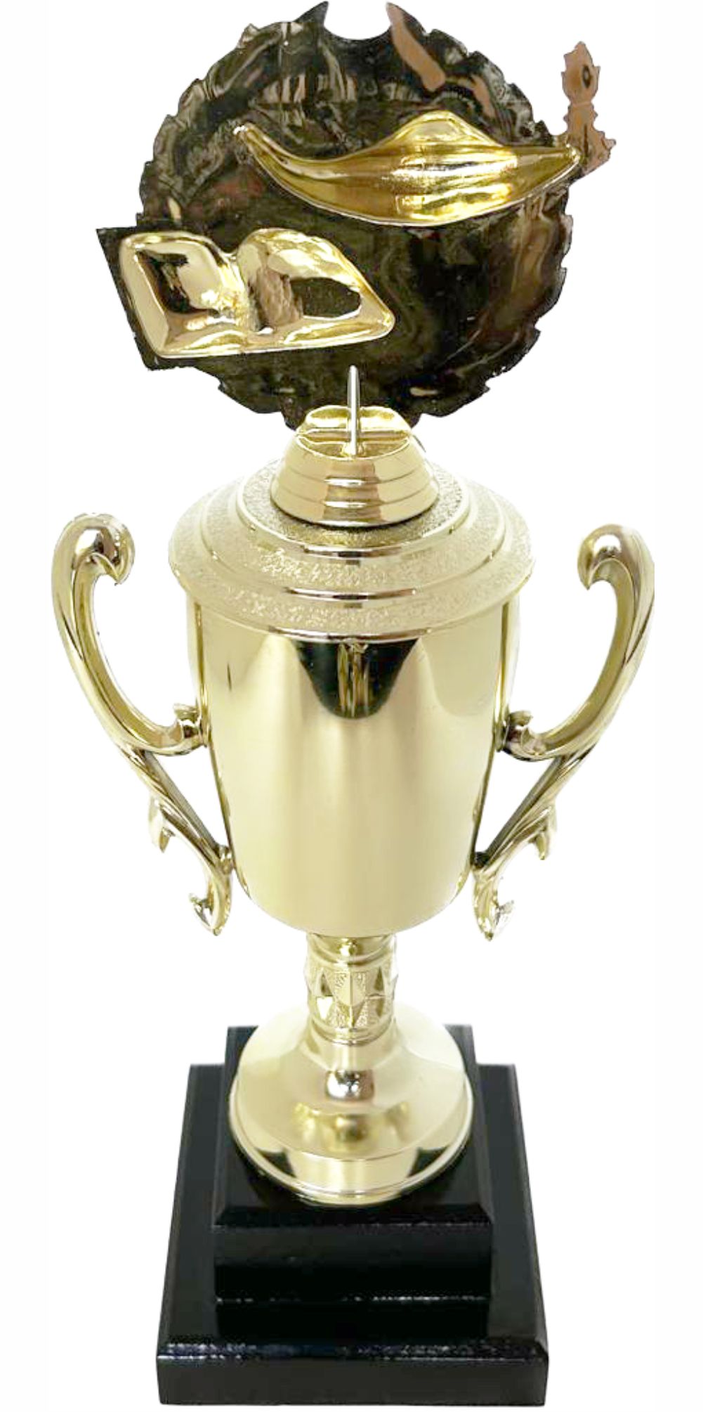 Lamp Of Knowledge Lamp Wreath Trophy 380mm