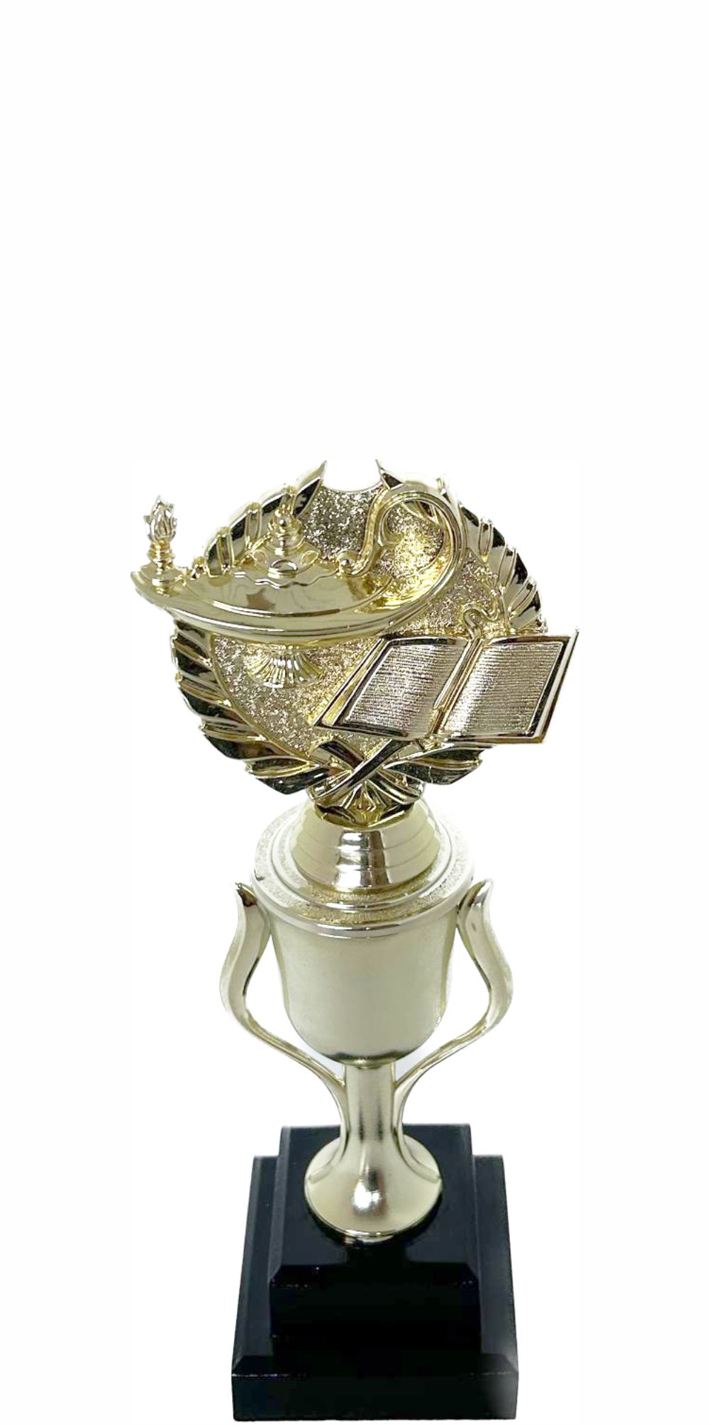 Lamp Of Knowledge Lamp Wreath Trophy 240mm