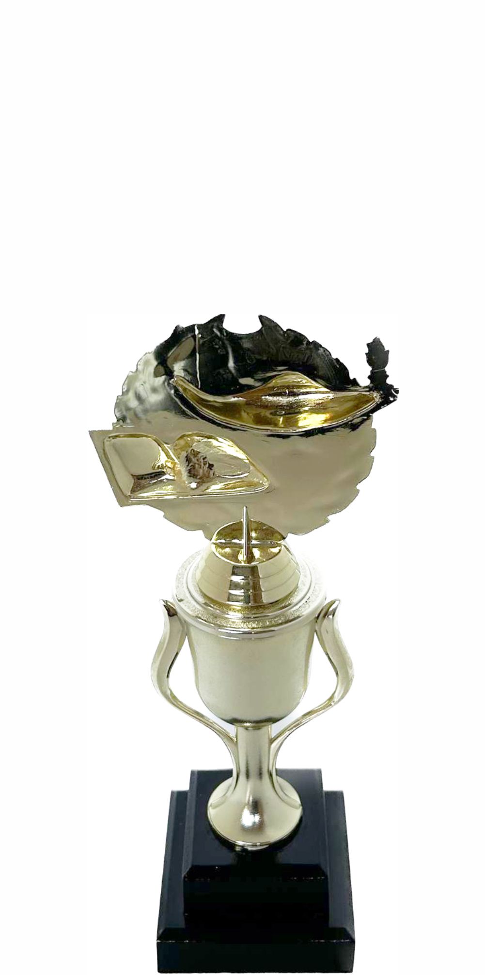 Lamp Of Knowledge Lamp Wreath Trophy 240mm