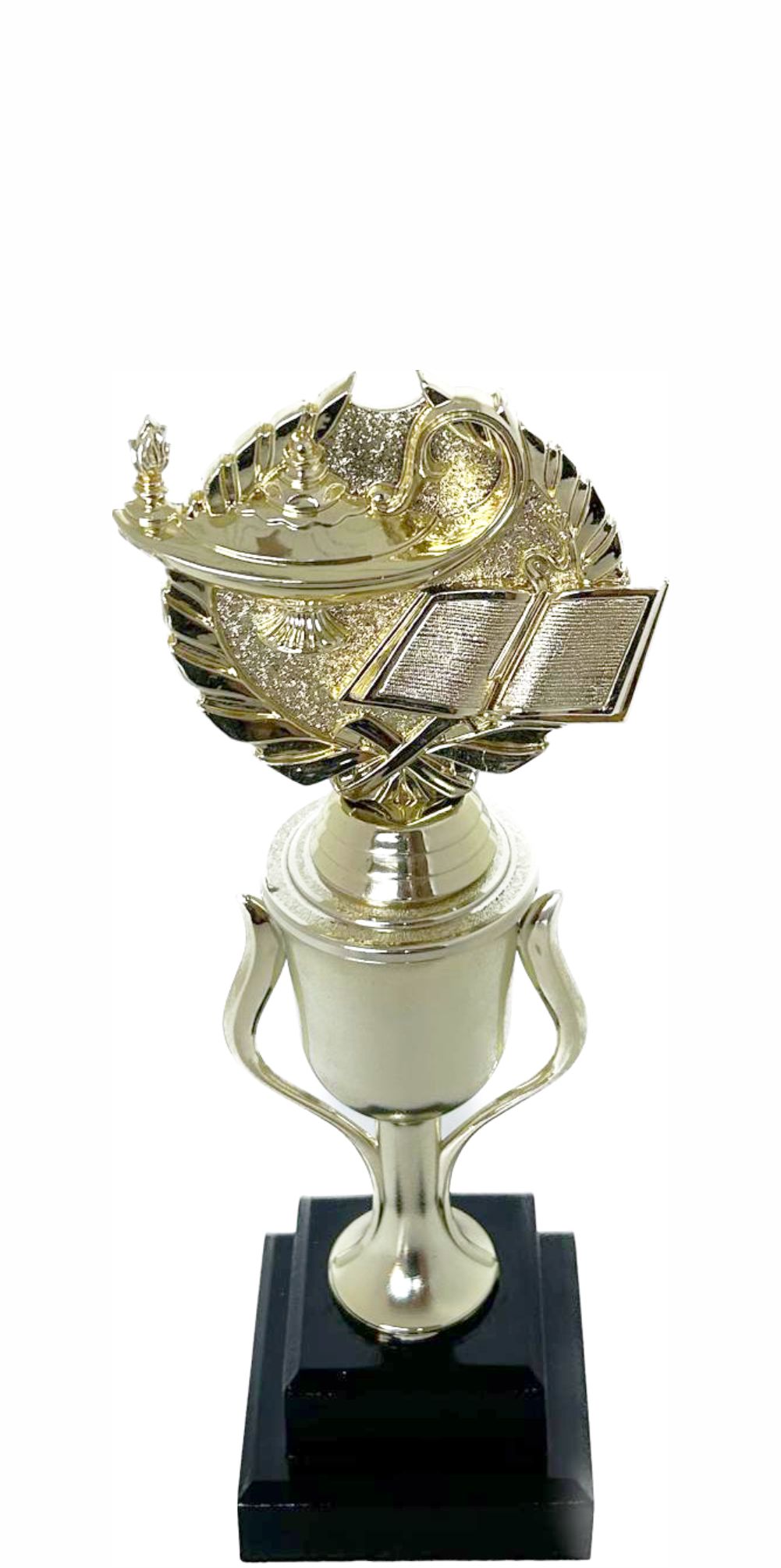 Lamp Of Knowledge Lamp Wreath Trophy 265mm