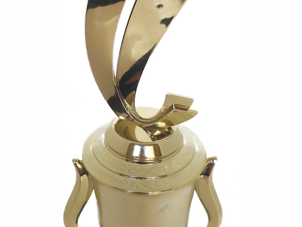 Soccer Sport Scene Trophy 350mm