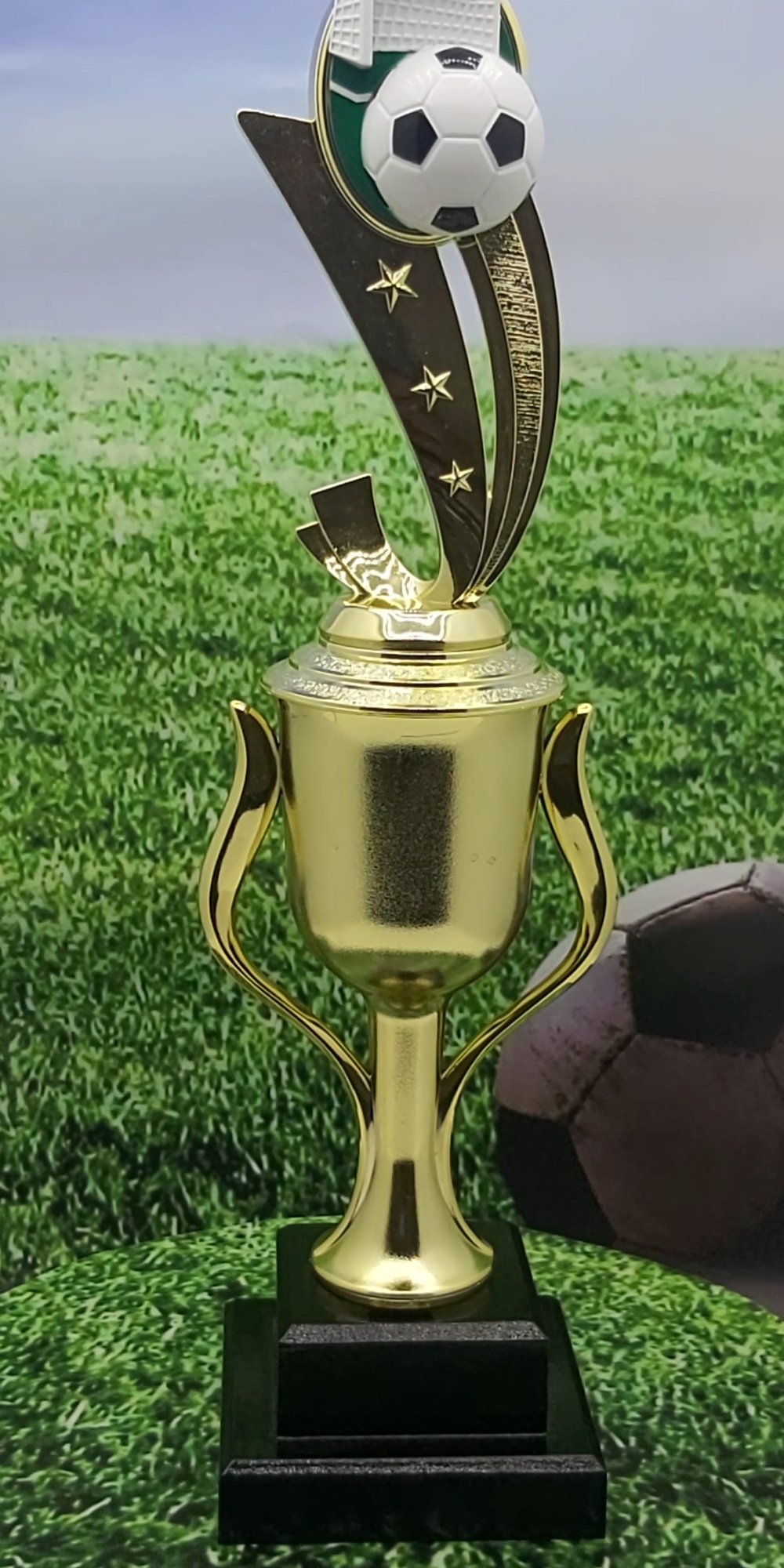 Soccer Sport Scene Trophy 350mm