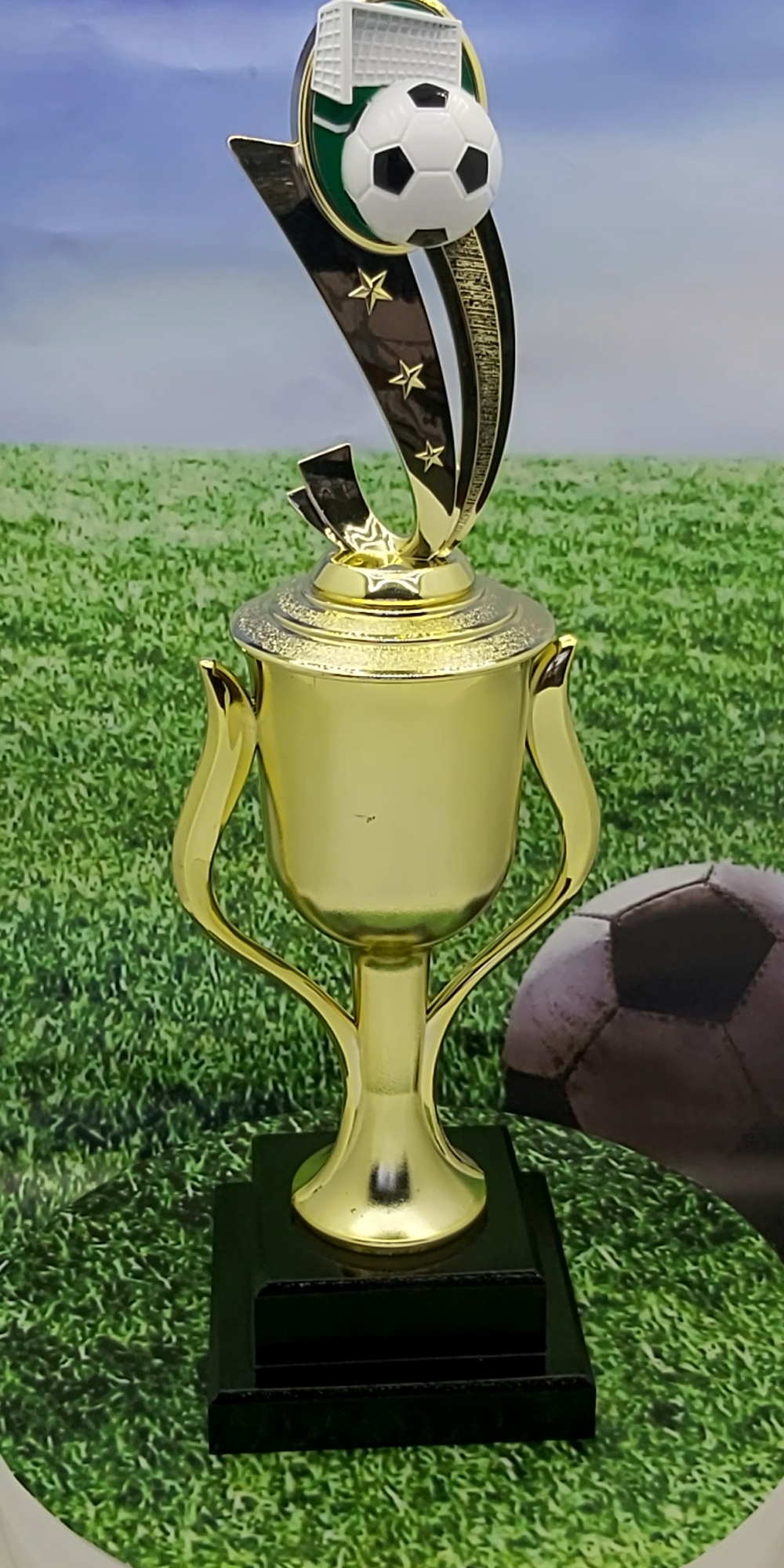 Soccer Sport Scene Trophy 390mm