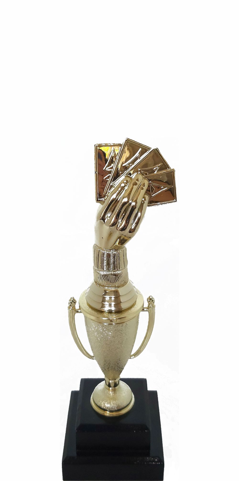 Cards Aces Hand Trophy 255mm