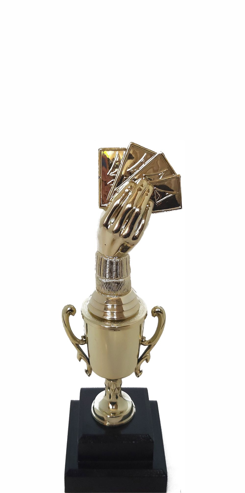 Cards Aces Hand Trophy 225mm
