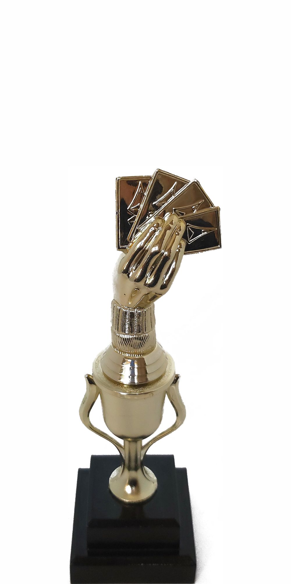 Cards Aces Hand Trophy 255mm