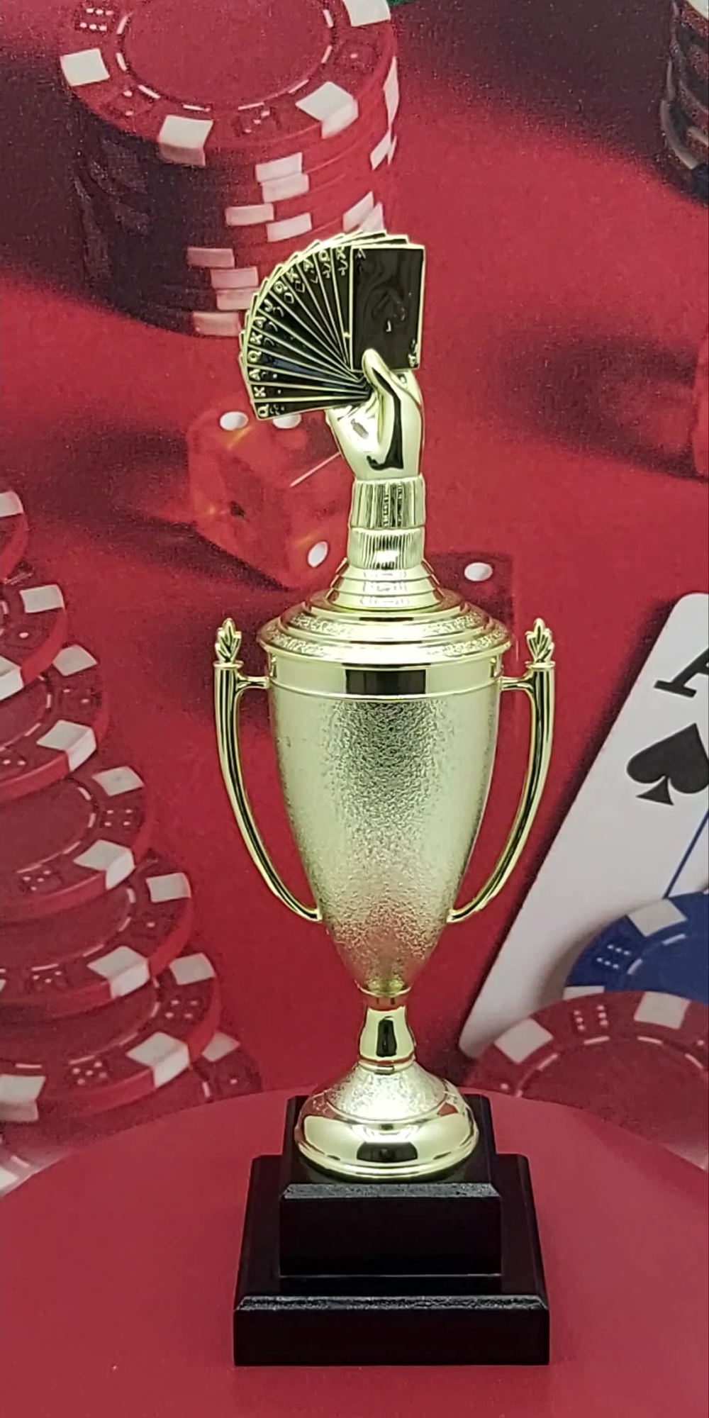 Cards Bridge Hand Trophy 355mm