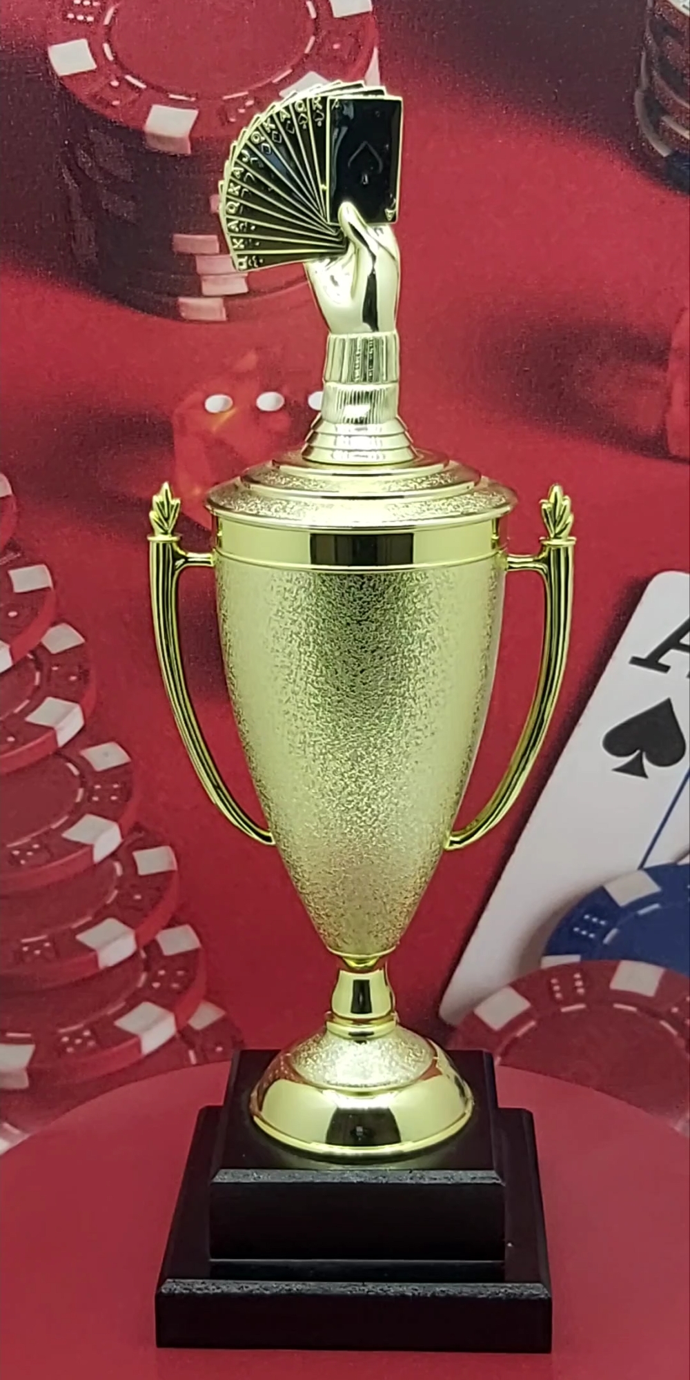 Cards Bridge Hand Trophy 395mm