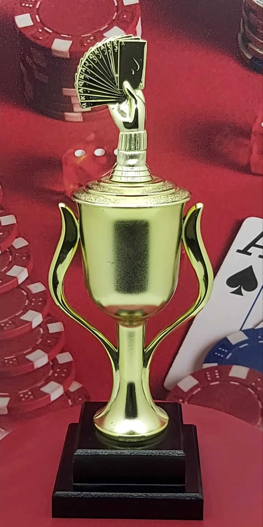 Cards Bridge Hand Trophy 395mm