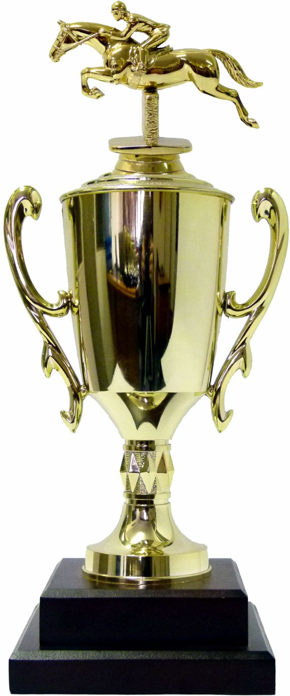 Horse Show Jumping Trophy 370mm