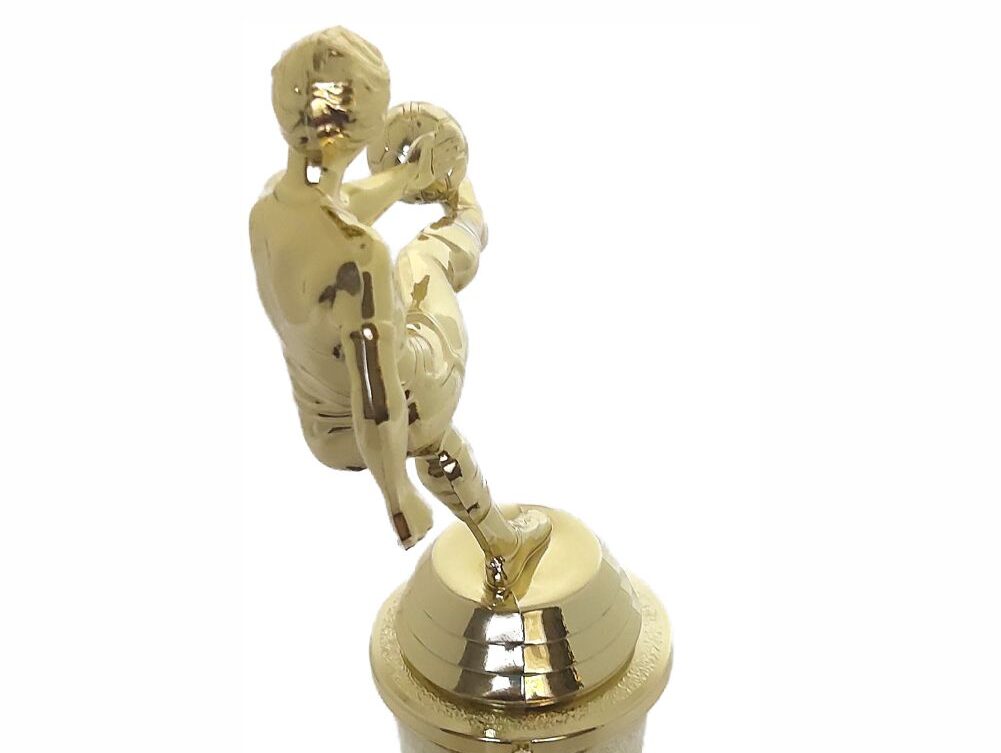 Soccer Kicker Male Trophy 255mm