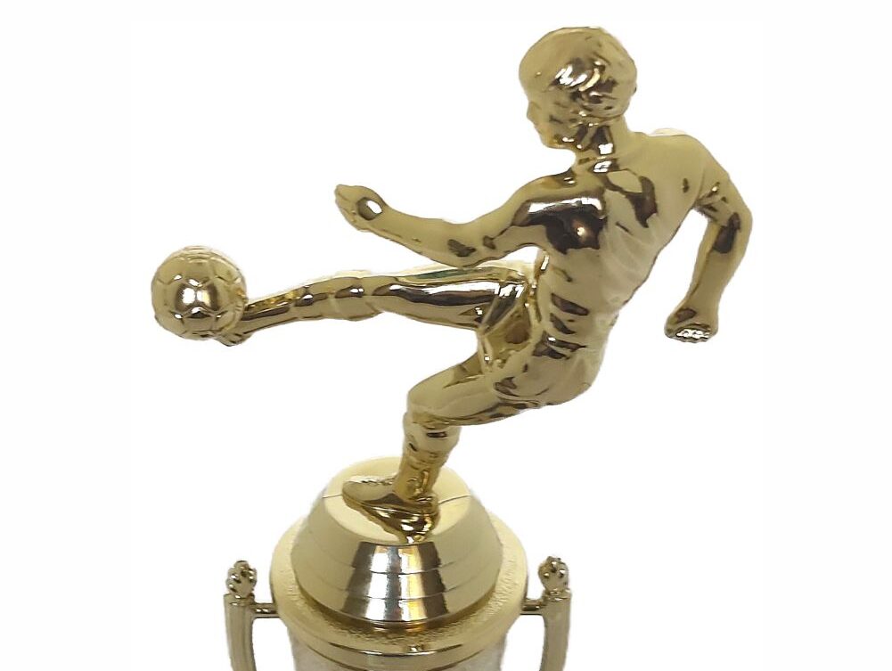 Soccer Kicker Male Trophy 255mm