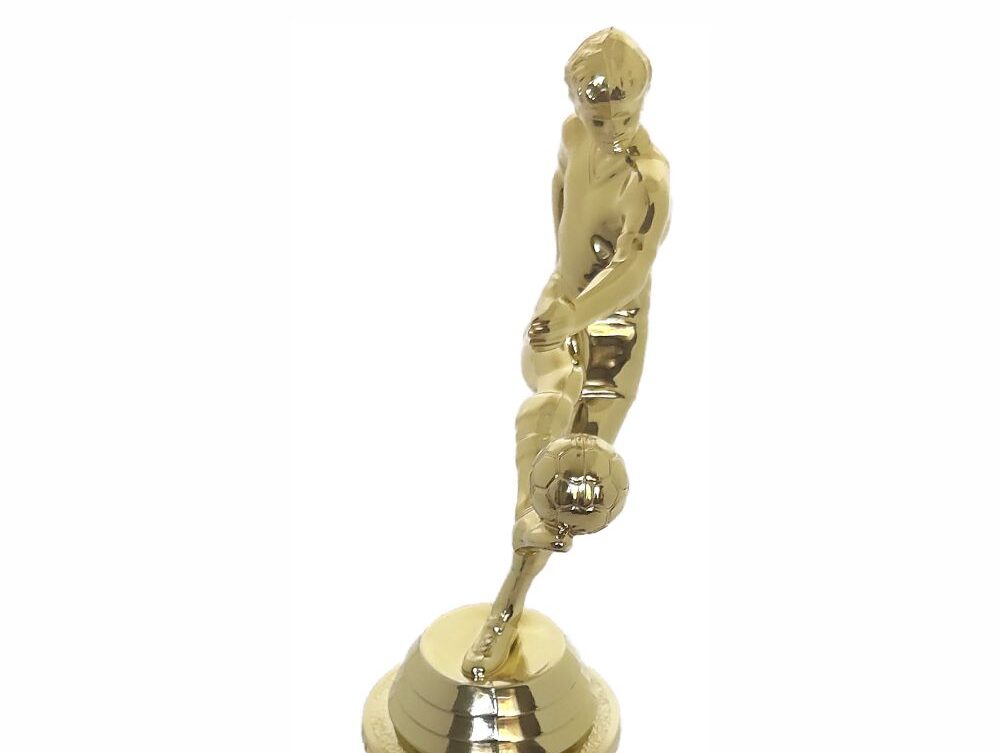 Soccer Kicker Male Trophy 255mm