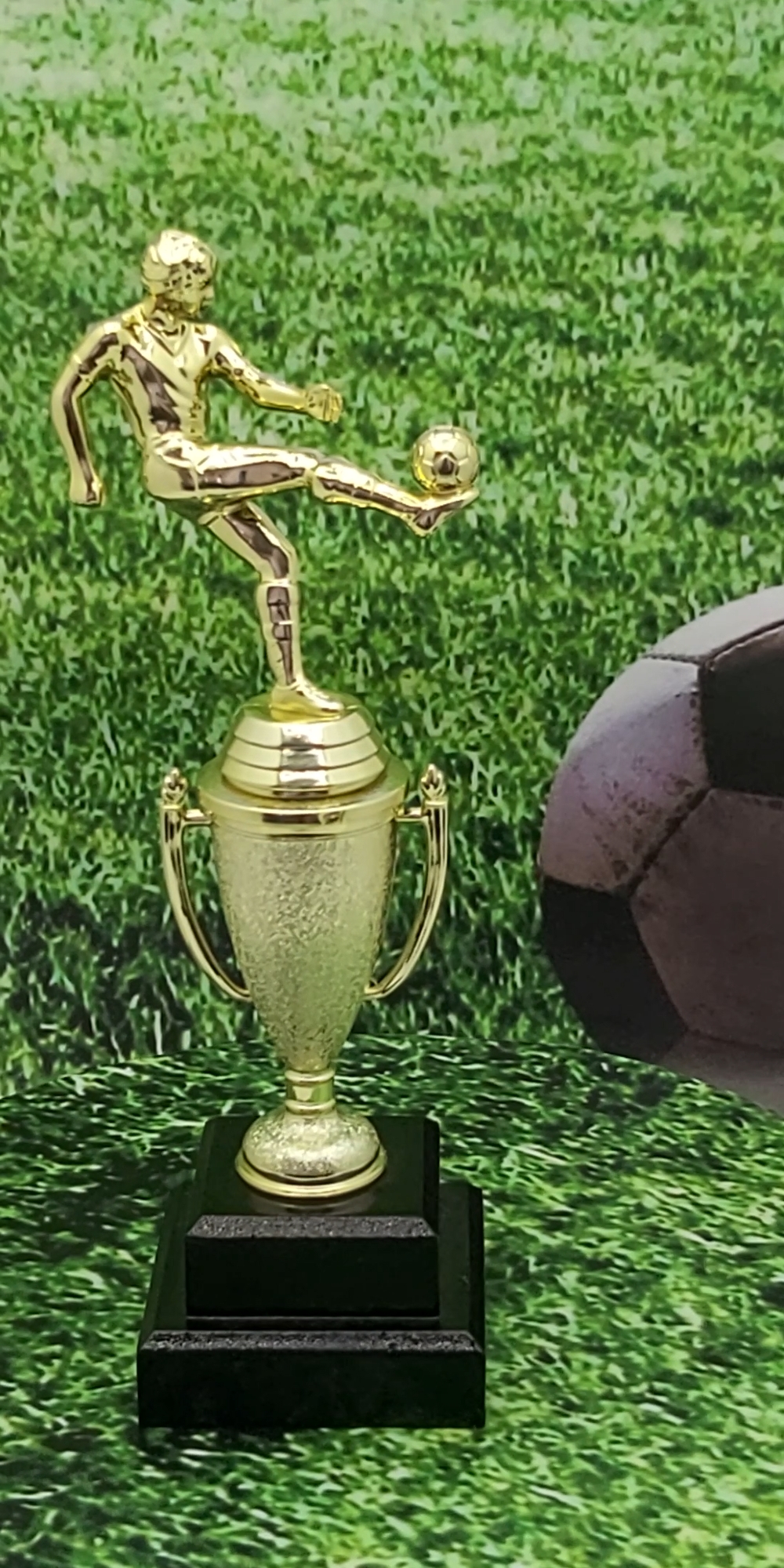 Soccer Kicker Male Trophy 255mm