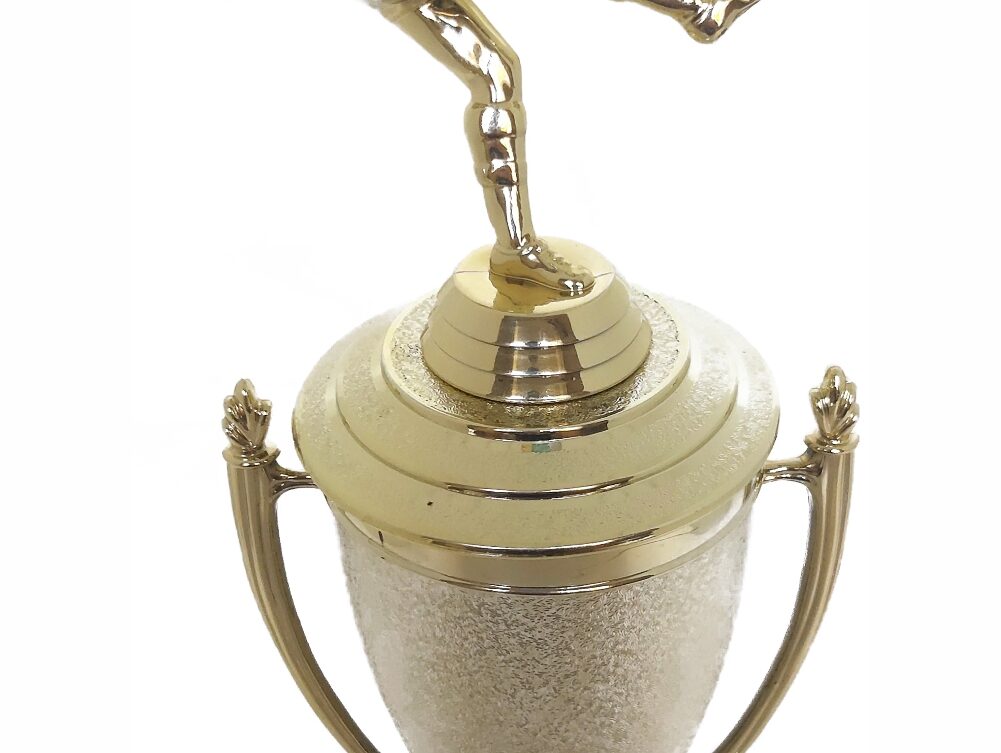 Soccer Kicker Male Trophy 355mm