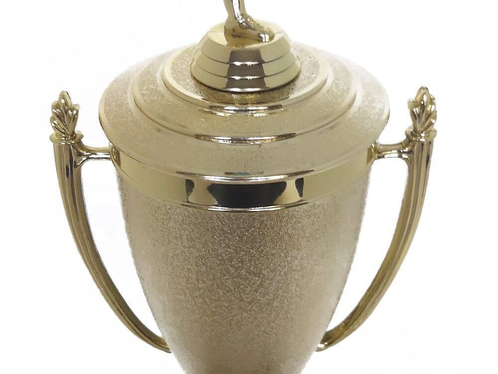 Soccer Kicker Male Trophy 395mm