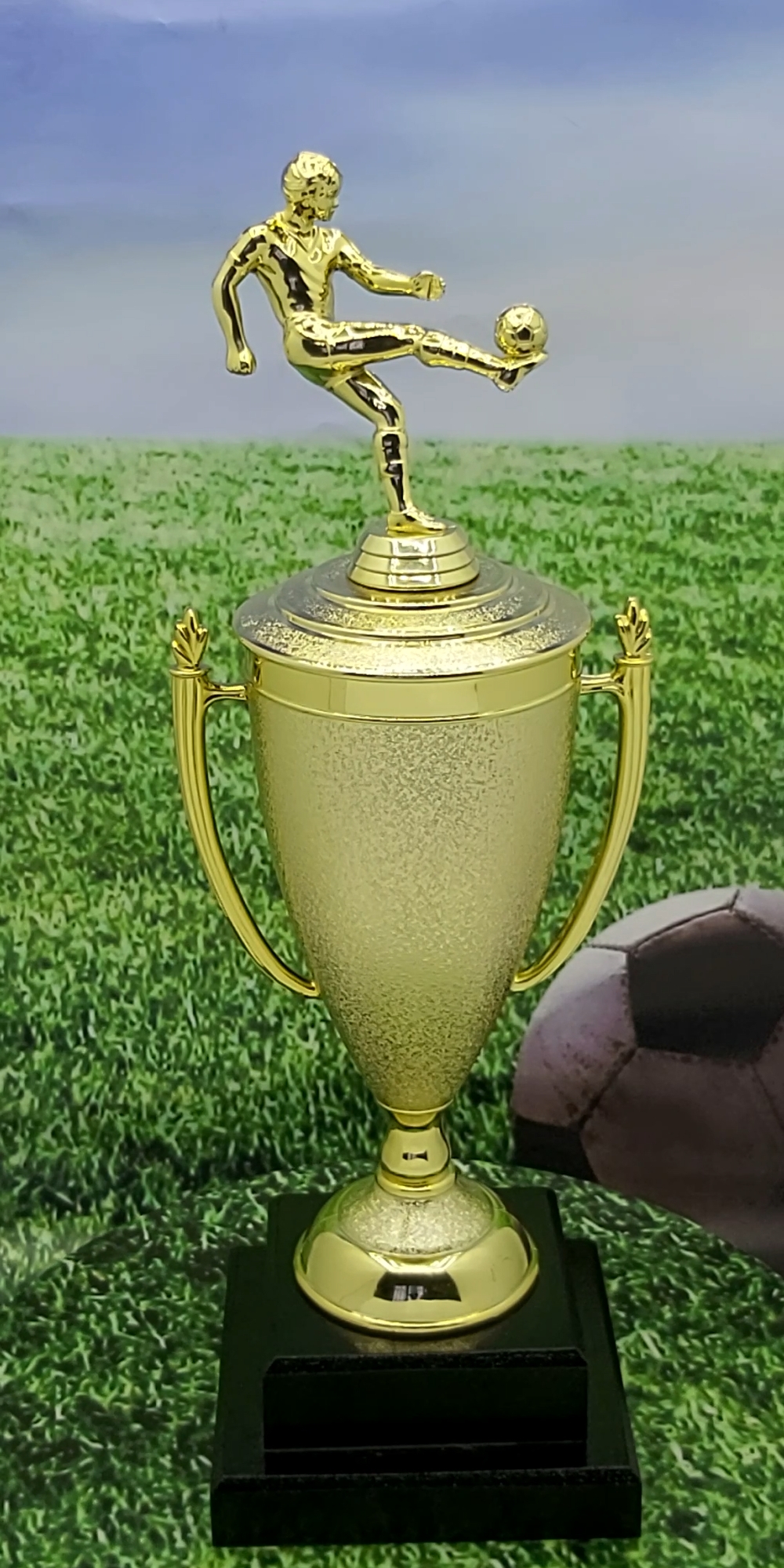 Soccer Kicker Male Trophy 395mm