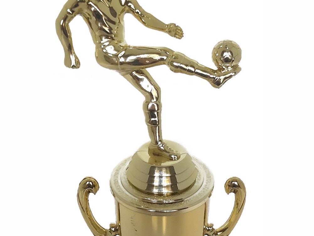 Soccer Kicker Male Trophy 280mm