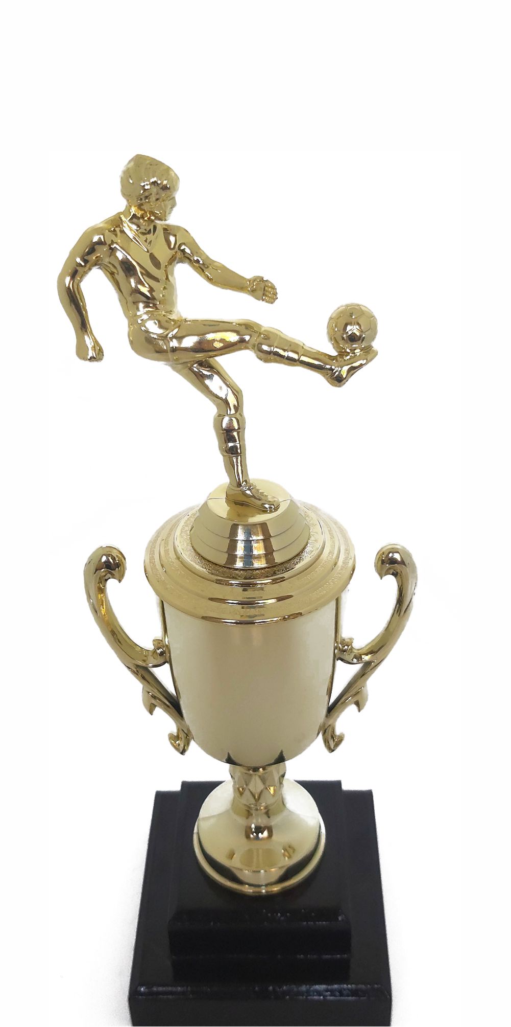 Soccer Kicker Male Trophy 315mm