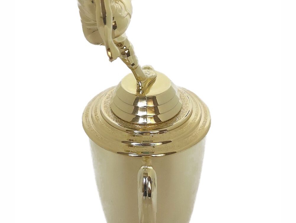 Soccer Kicker Male Trophy 315mm