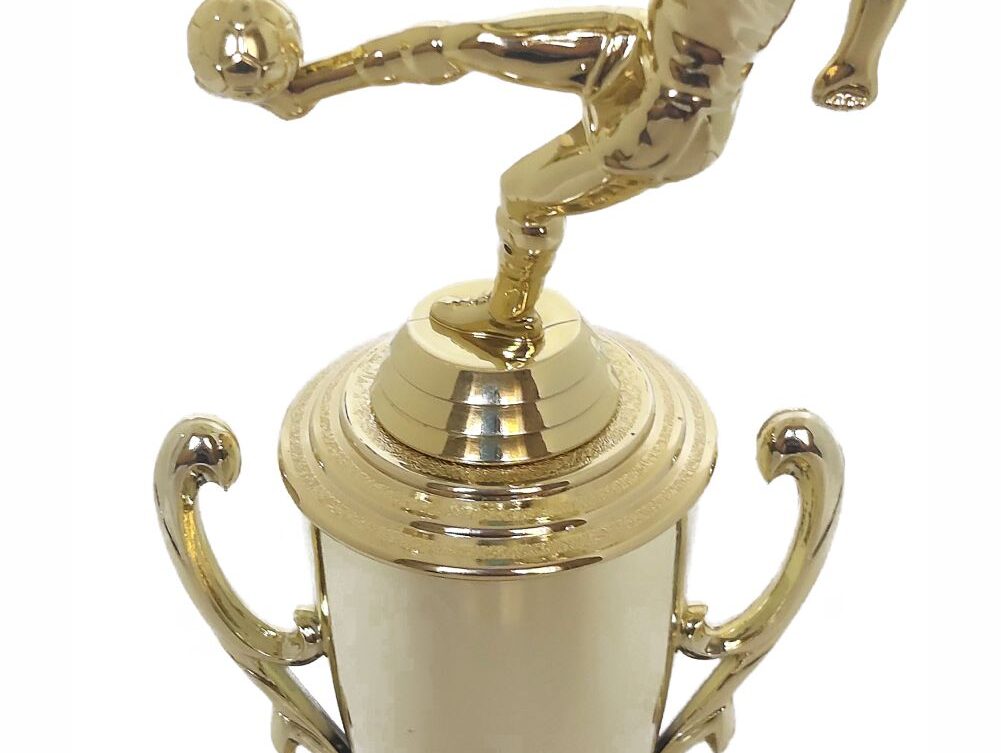 Soccer Kicker Male Trophy 315mm