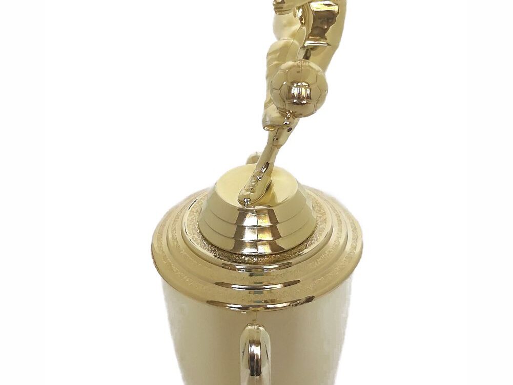Soccer Kicker Male Trophy 315mm