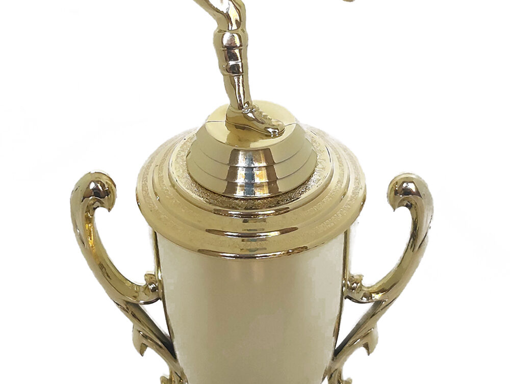 Soccer Kicker Male Trophy 355mm