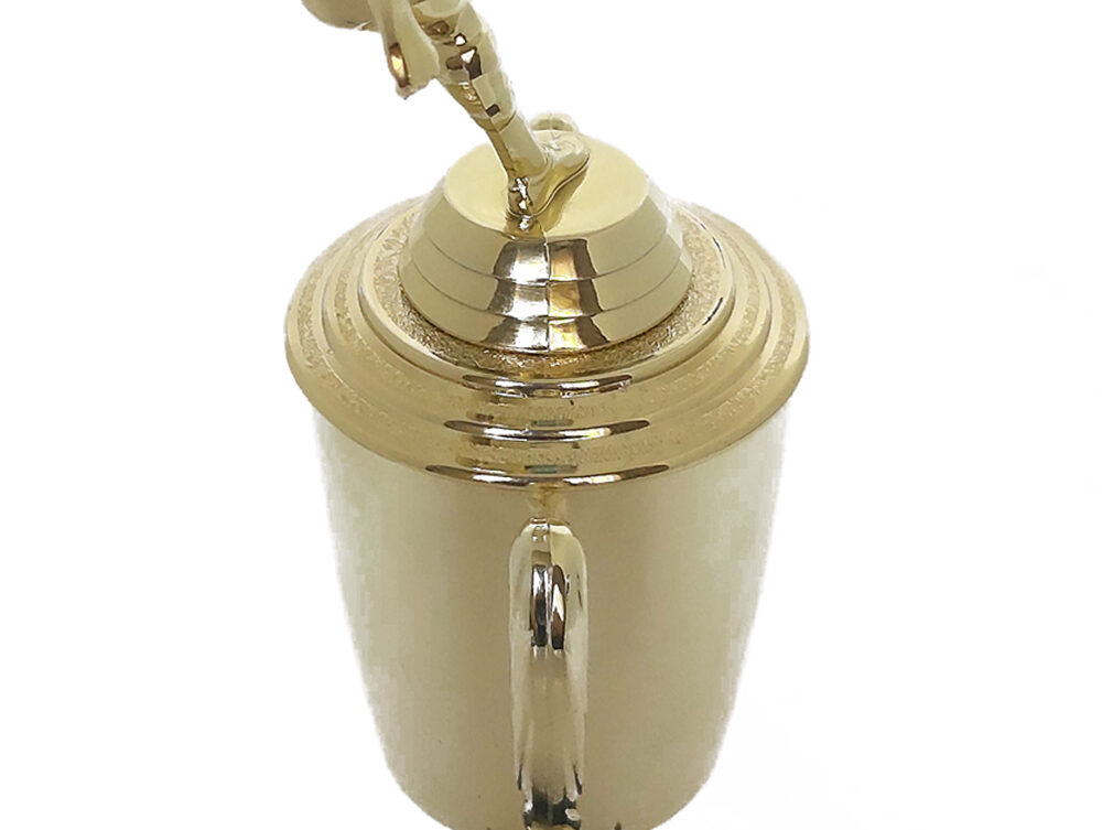 Soccer Kicker Male Trophy 355mm