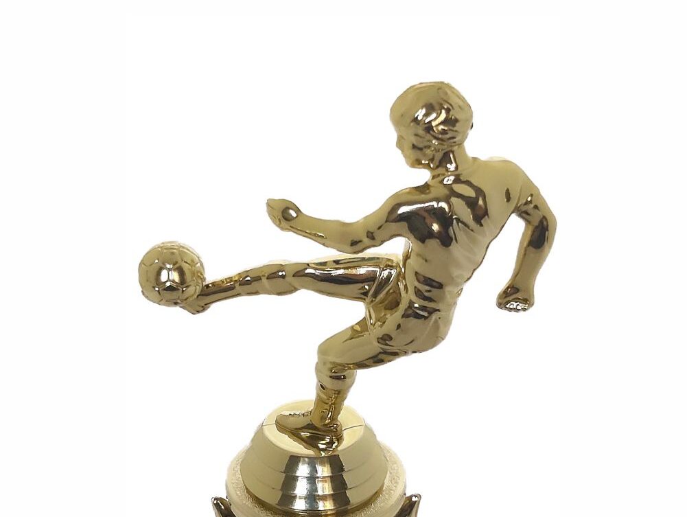 Soccer Kicker Male Trophy 255mm