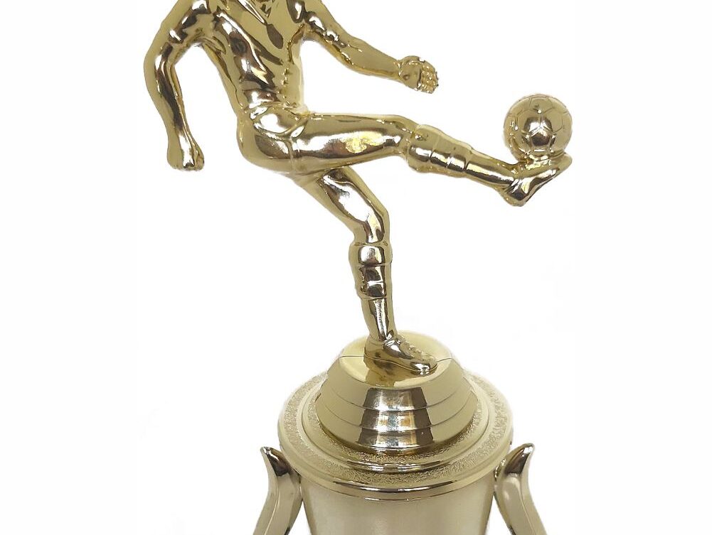 Soccer Kicker Male Trophy 280mm