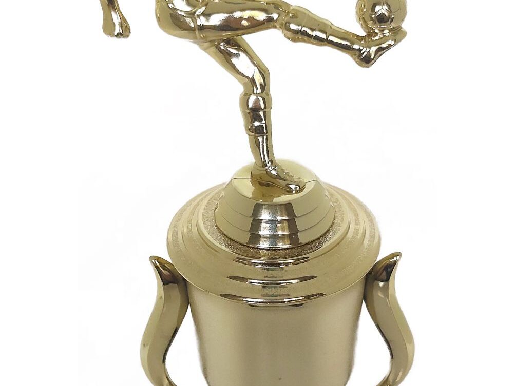 Soccer Kicker Male Trophy 315mm