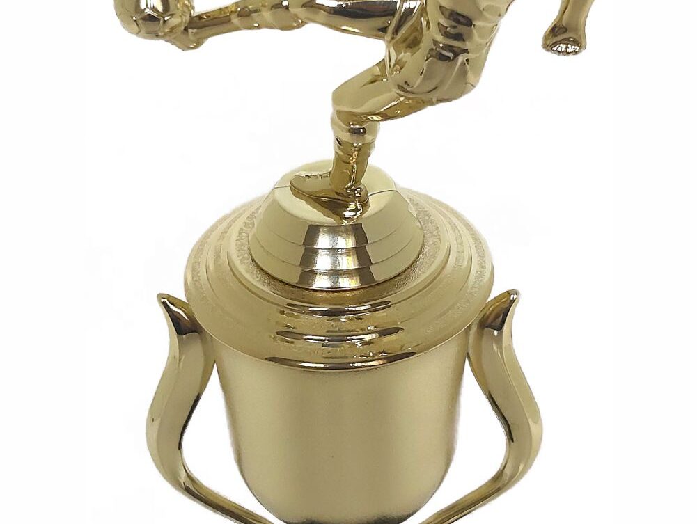 Soccer Kicker Male Trophy 315mm