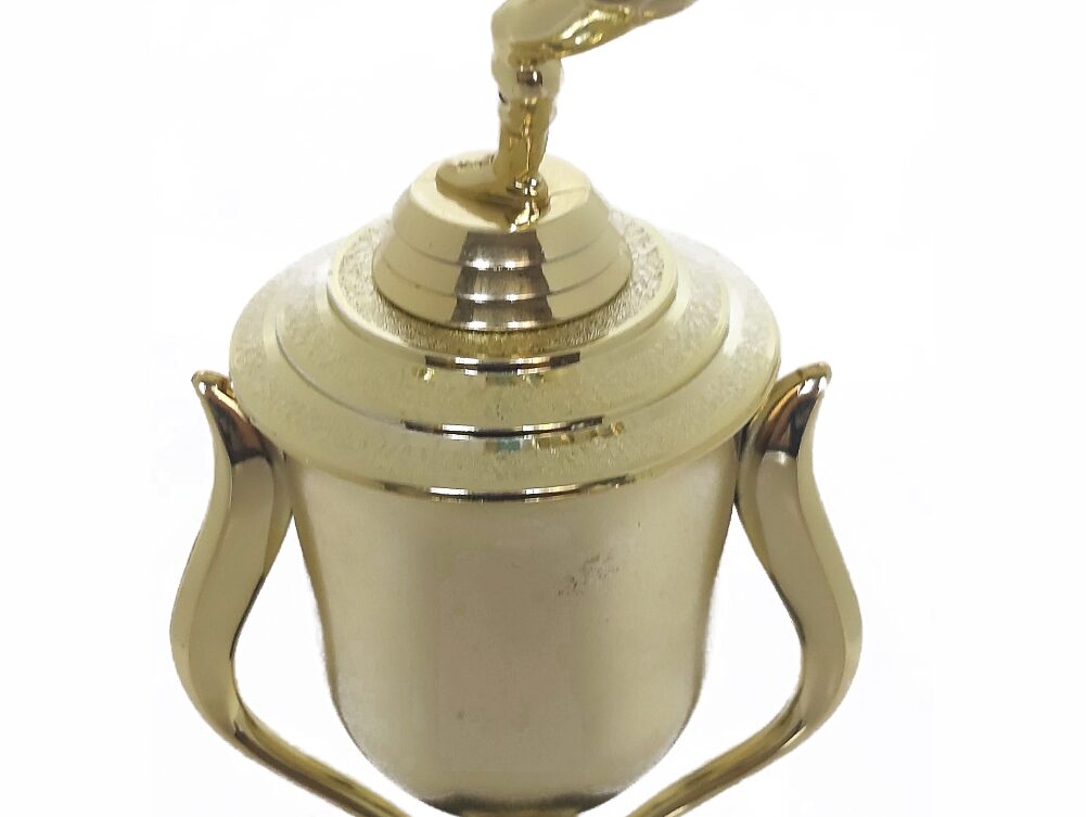 Soccer Kicker Male Trophy 355mm