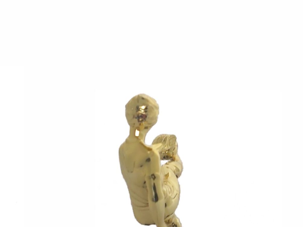 Soccer Kicker Male Trophy 135mm