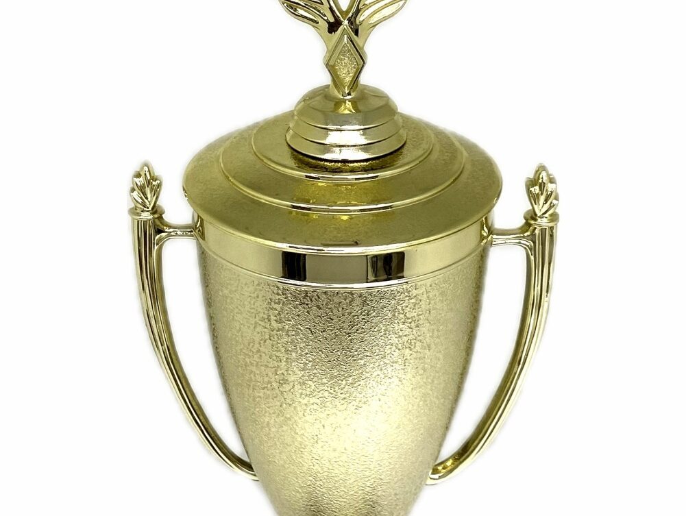 Winged Steering Wheel Trophy 350mm