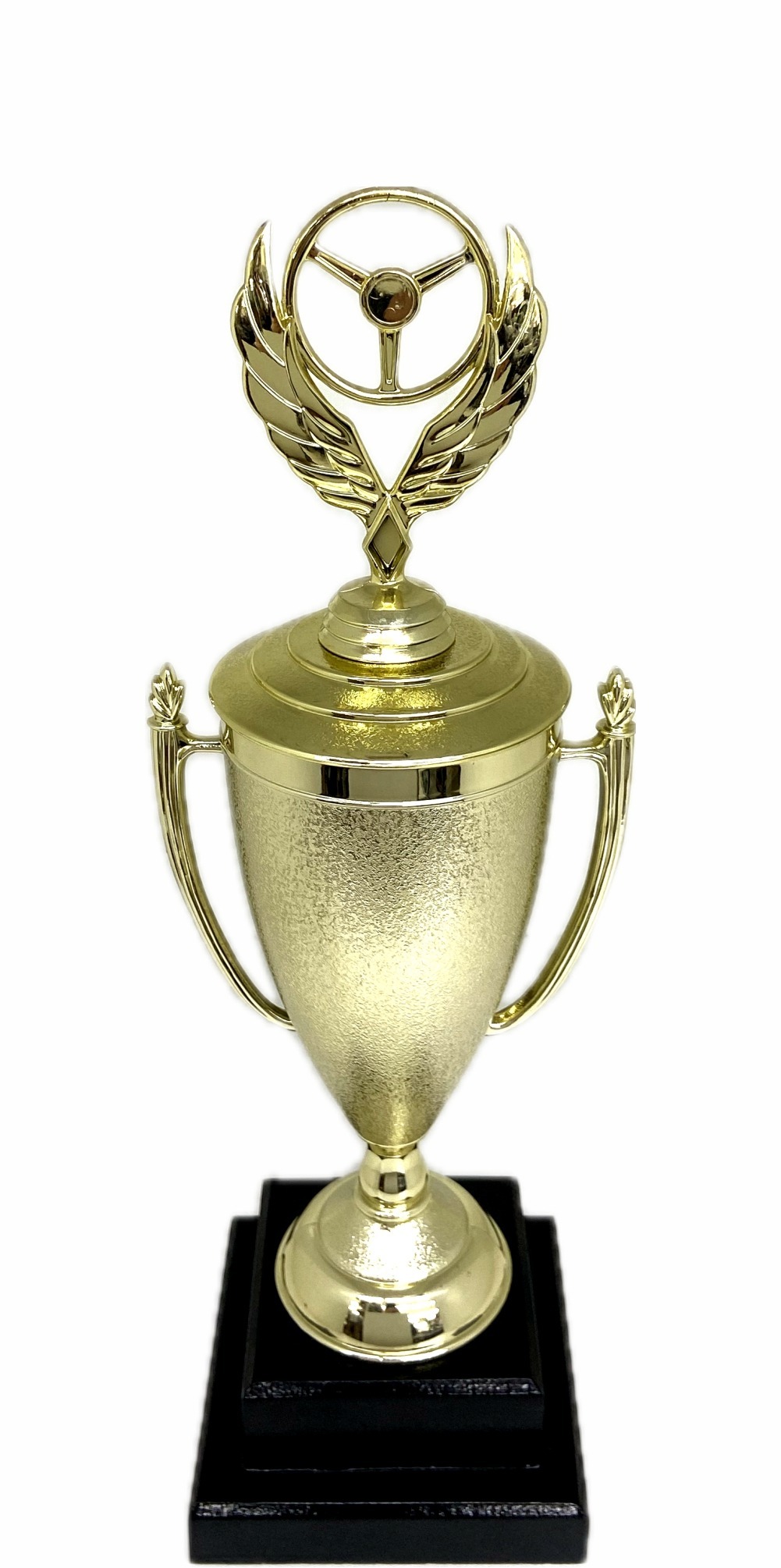 Winged Steering Wheel Trophy 350mm
