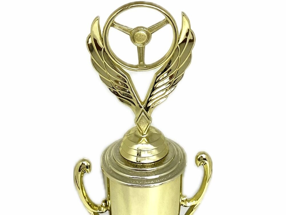 Winged Steering Wheel Trophy 270mm