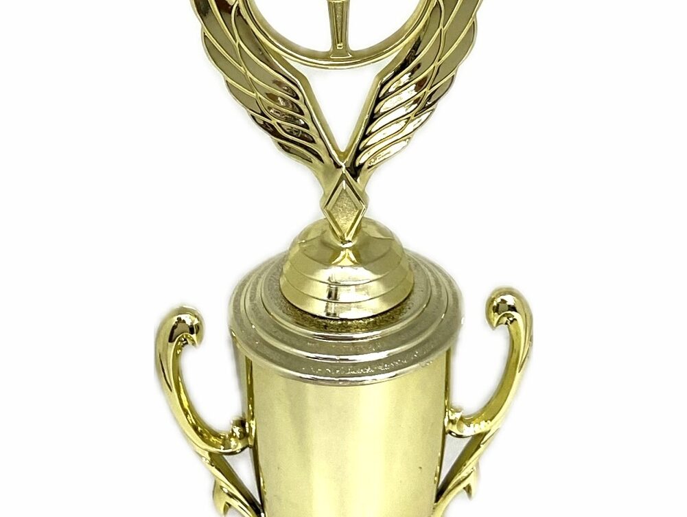 Winged Steering Wheel Trophy 310mm