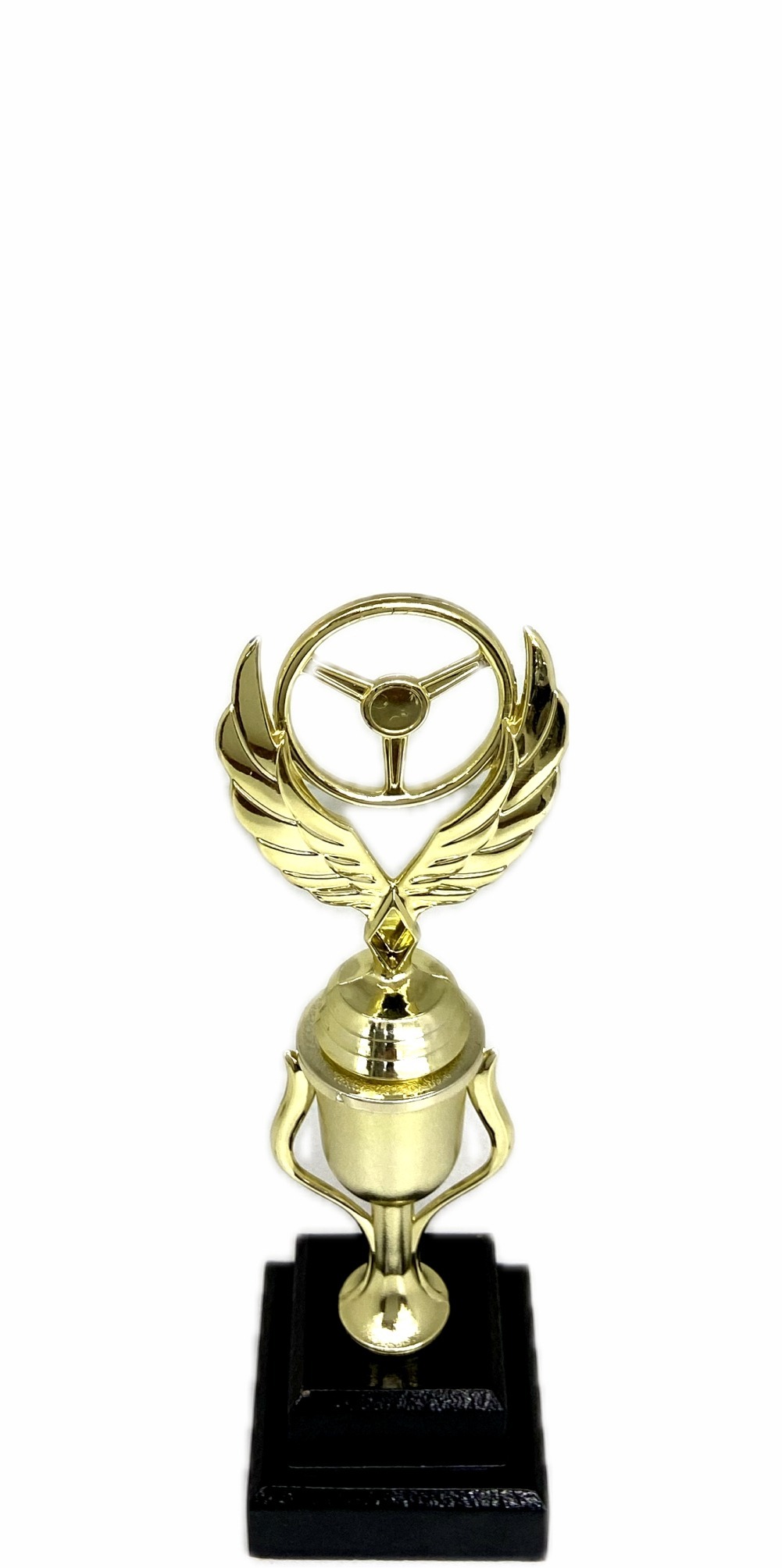 Winged Steering Wheel Trophy 250mm