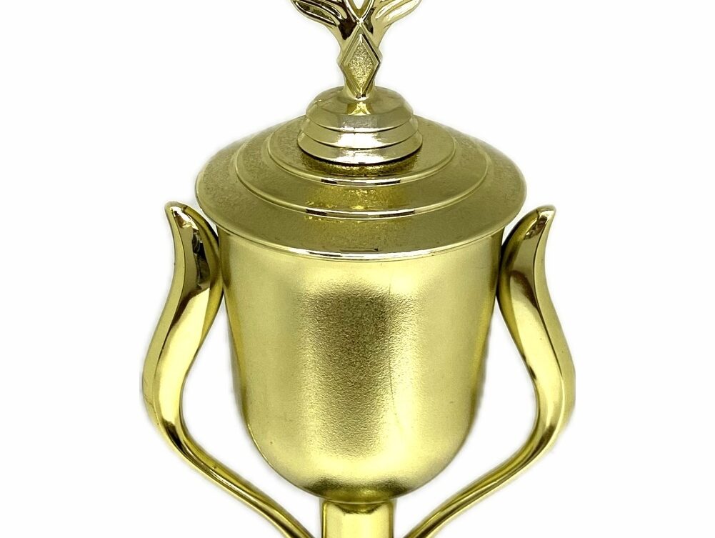 Winged Steering Wheel Trophy 350mm