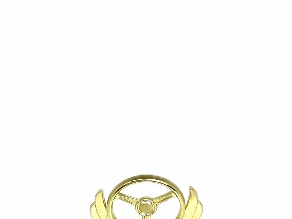 Winged Steering Wheel Trophy 160mm