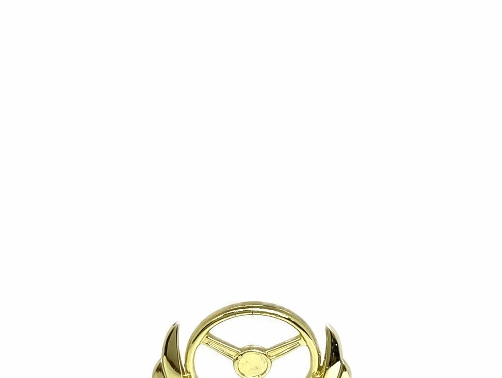 Winged Steering Wheel Trophy 160mm