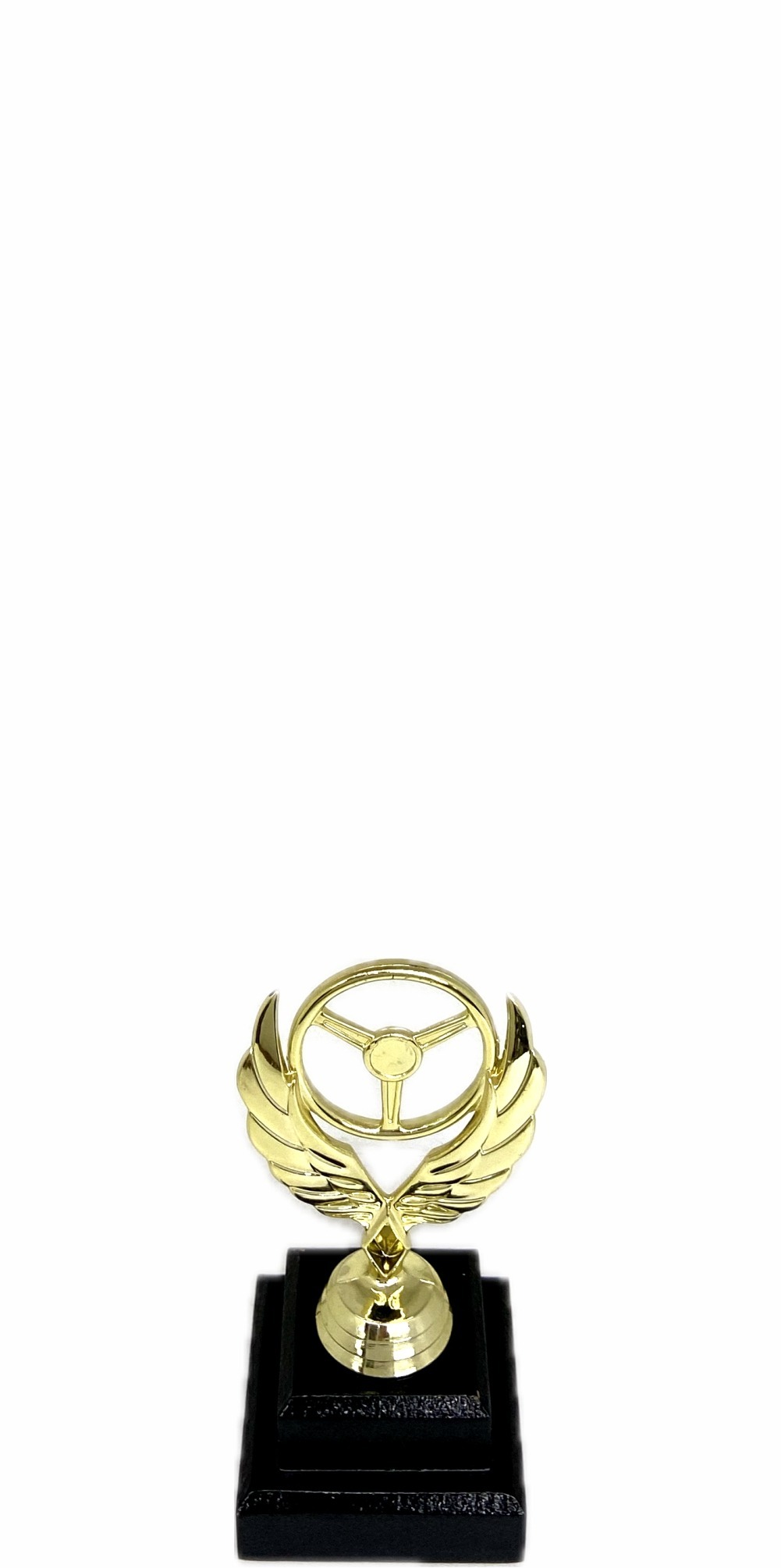 Winged Steering Wheel Trophy 160mm