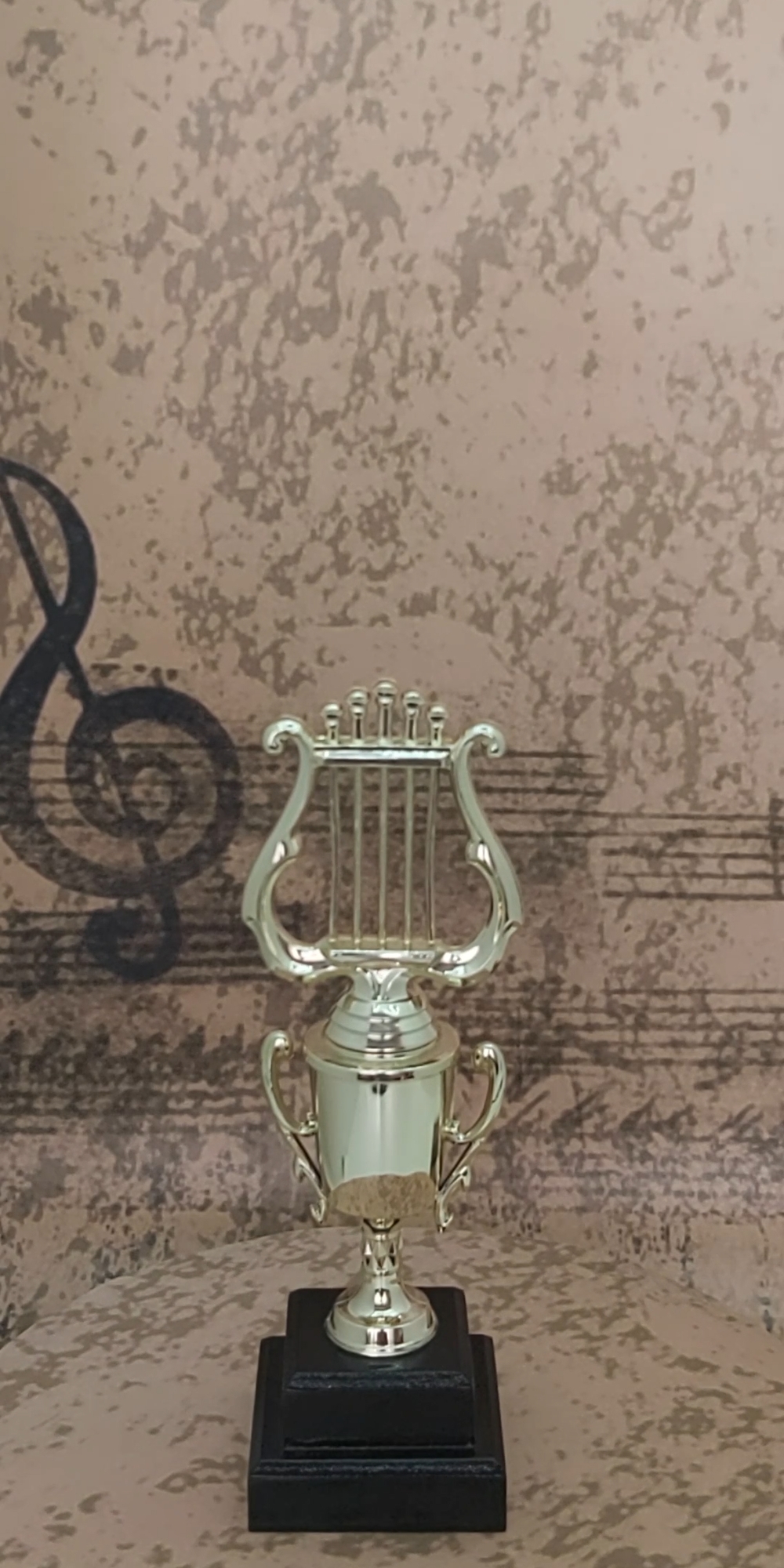 Music Lyre Trophy 245mm
