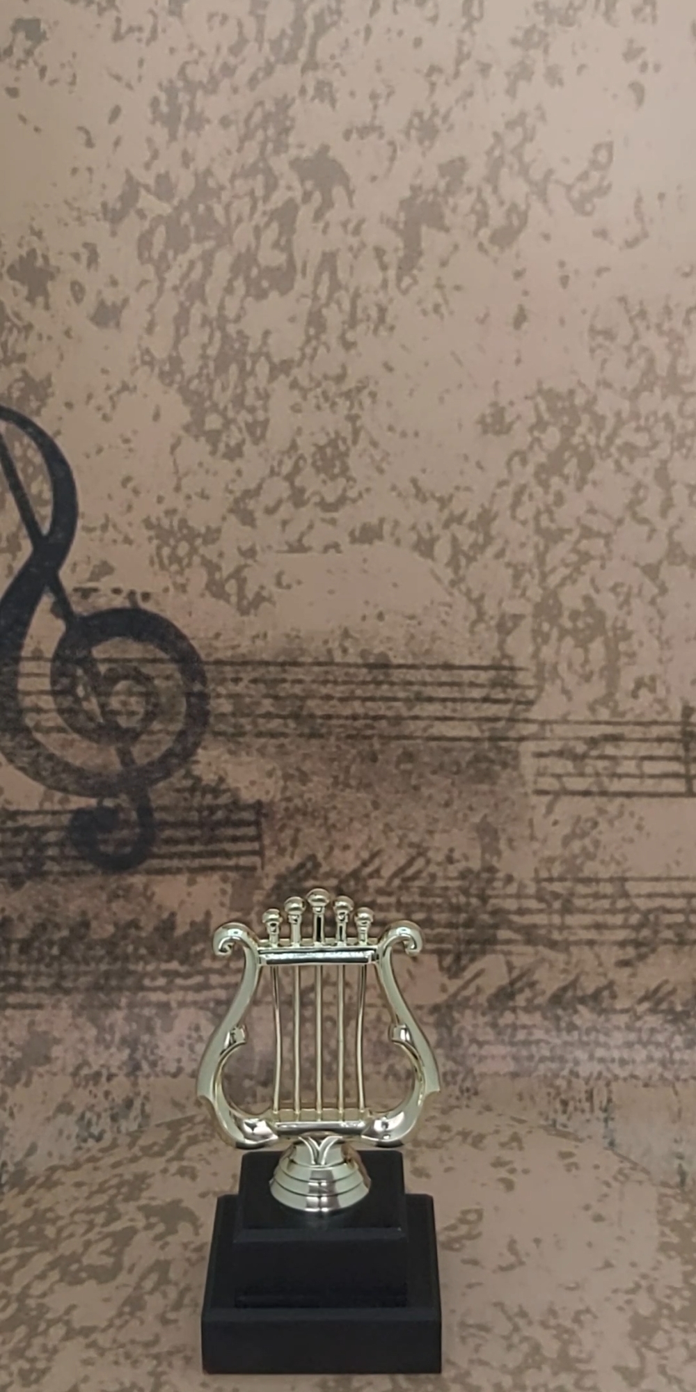 Music Lyre Trophy 145mm
