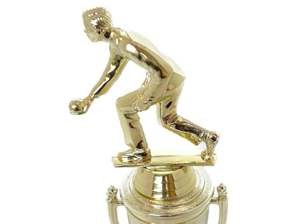 Bowls Lawn Bowler Male Trophy 245mm